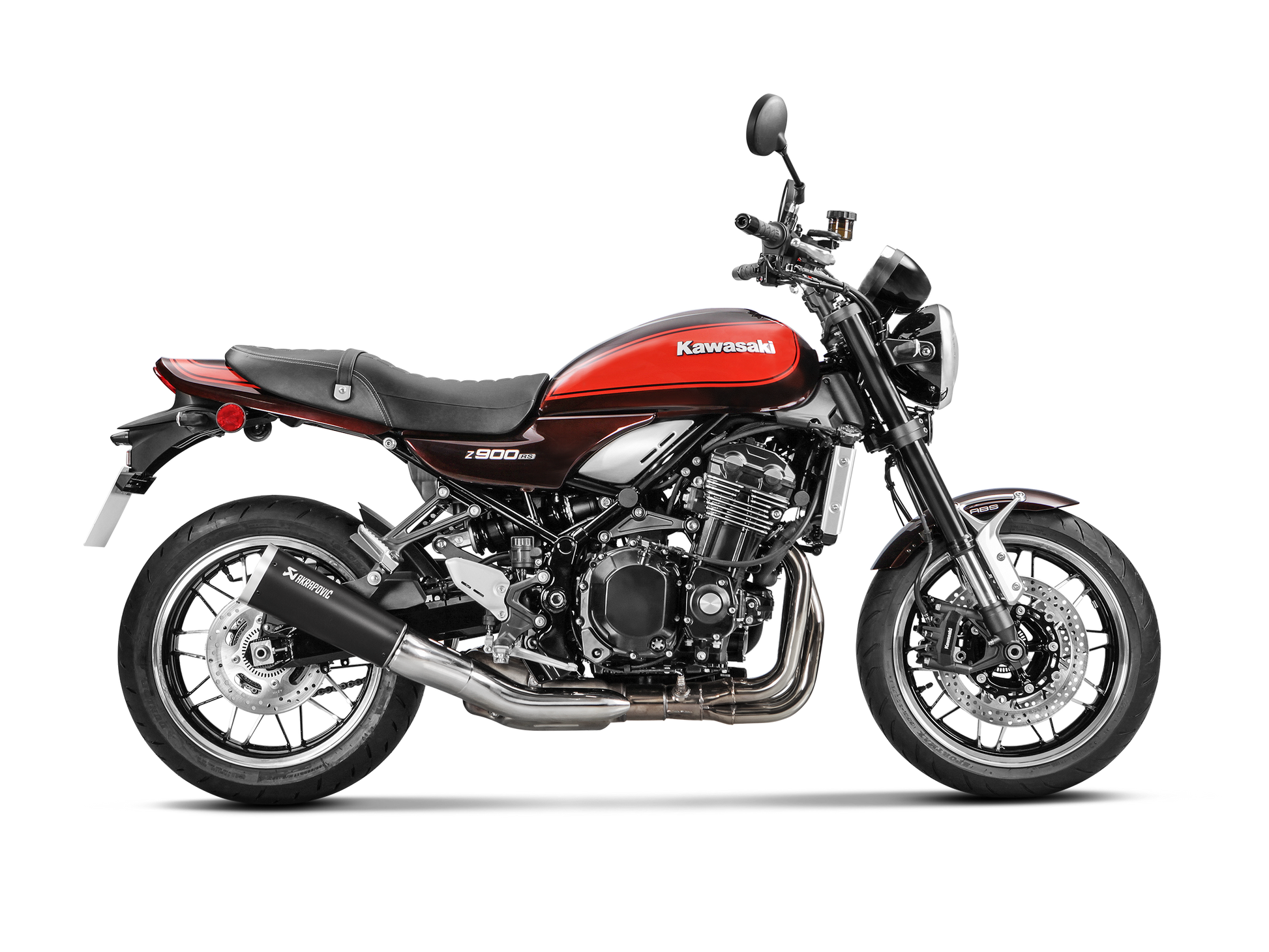 AKRAPOVIC TERMINALE TITANIO OMOLOGATO KAWASAKI Z900 RS / CAFE 2018-24 - AKRAPOVIC immagine 2