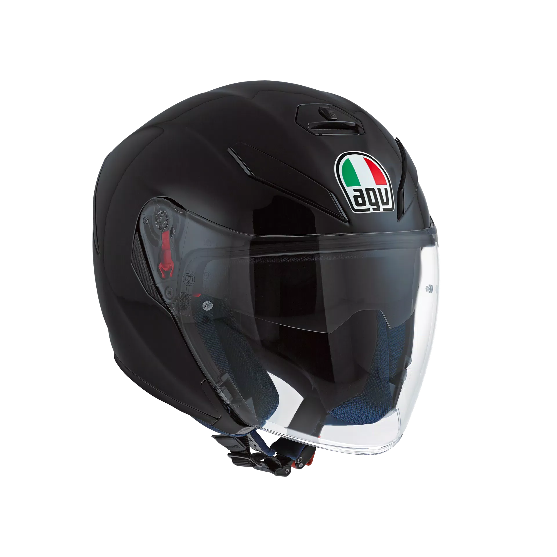 CASCO DA MOTO AGV K5 JET NERO OPACO