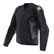 GIACCA DA MOTO IN PELLE DAINESE AVRO 5 NERA/ANTRACITE