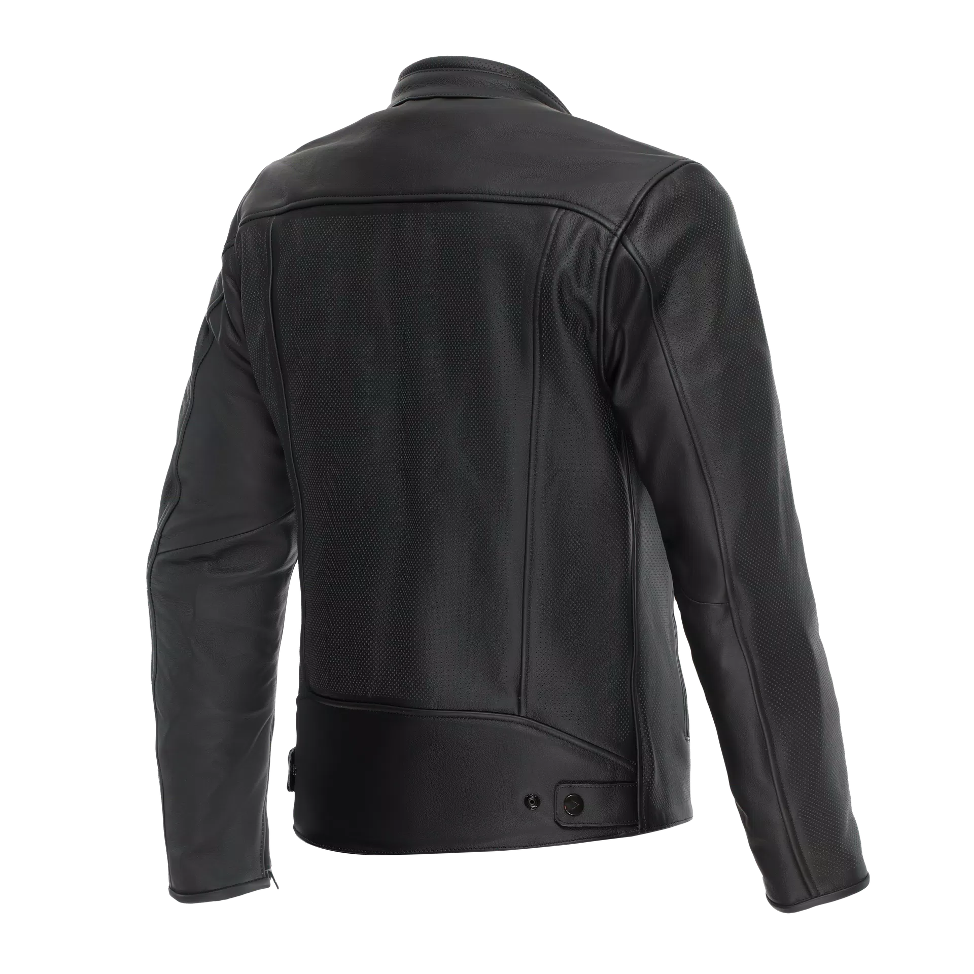 GIACCA DA MOTO IN PELLE TRAFORATA DAINESE FULCRO QDF NERA