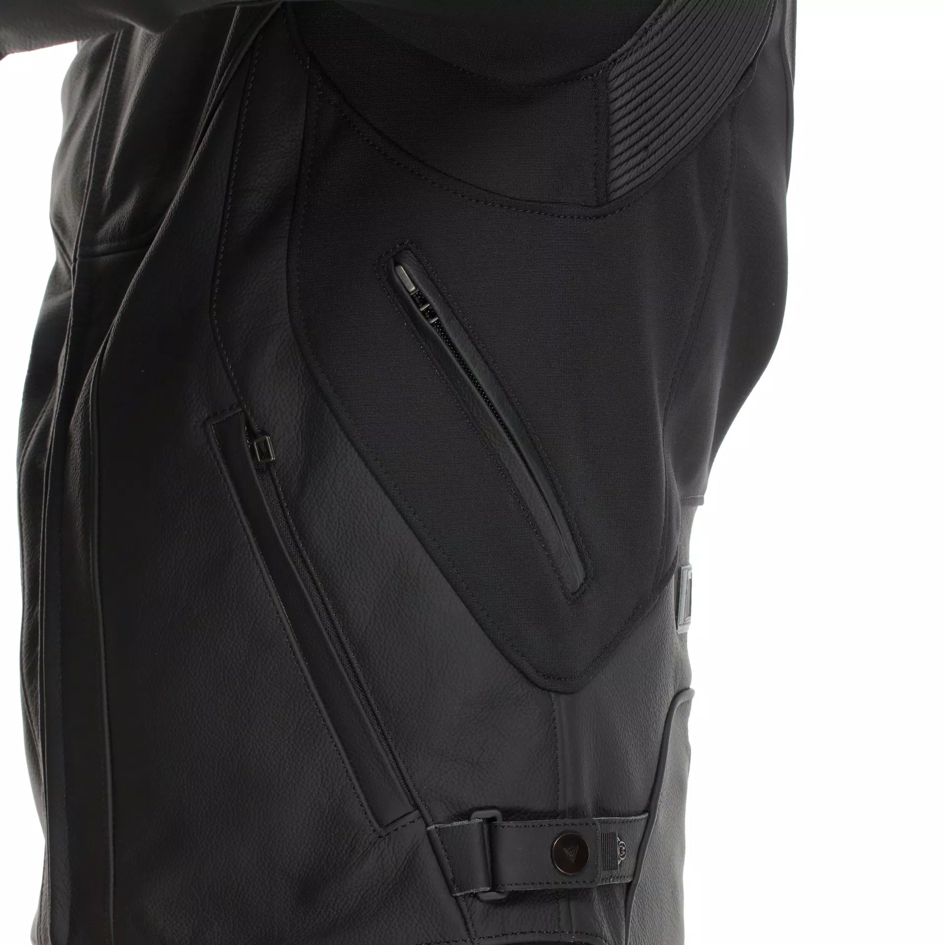 GIACCA DA MOTO IN PELLE DAINESE RACING 5 NERA