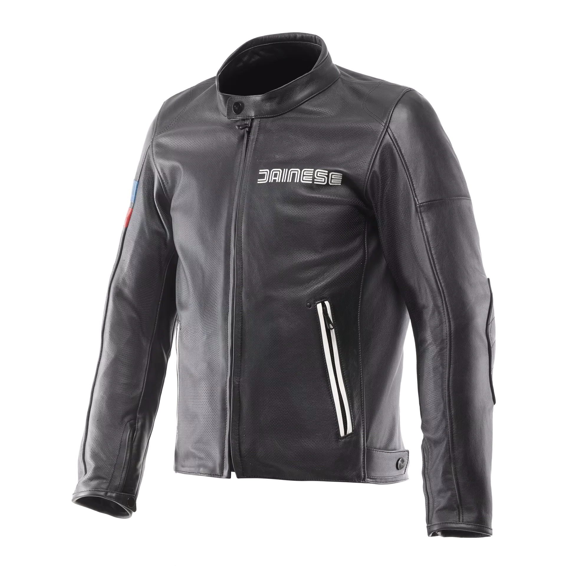 GIACCA DA MOTO IN PELLE TRAFORATA DAINESE LEGGENDA NERA
