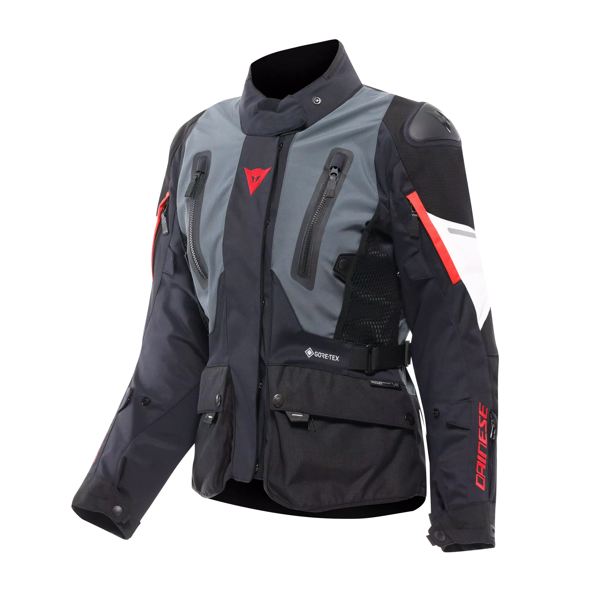 GIACCA DA MOTO DONNA IMPERMEABILE DAINESE CARVE MASTER 4 LADY GORE-TEX EBONY/BLACK