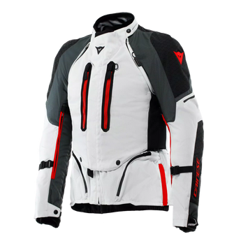 GIACCA DA MOTO IMPERMEABILE DAINESE SUPER ADVENTURE ABSOLUTESHELL GLACIER GREY/IRON GATE/RED