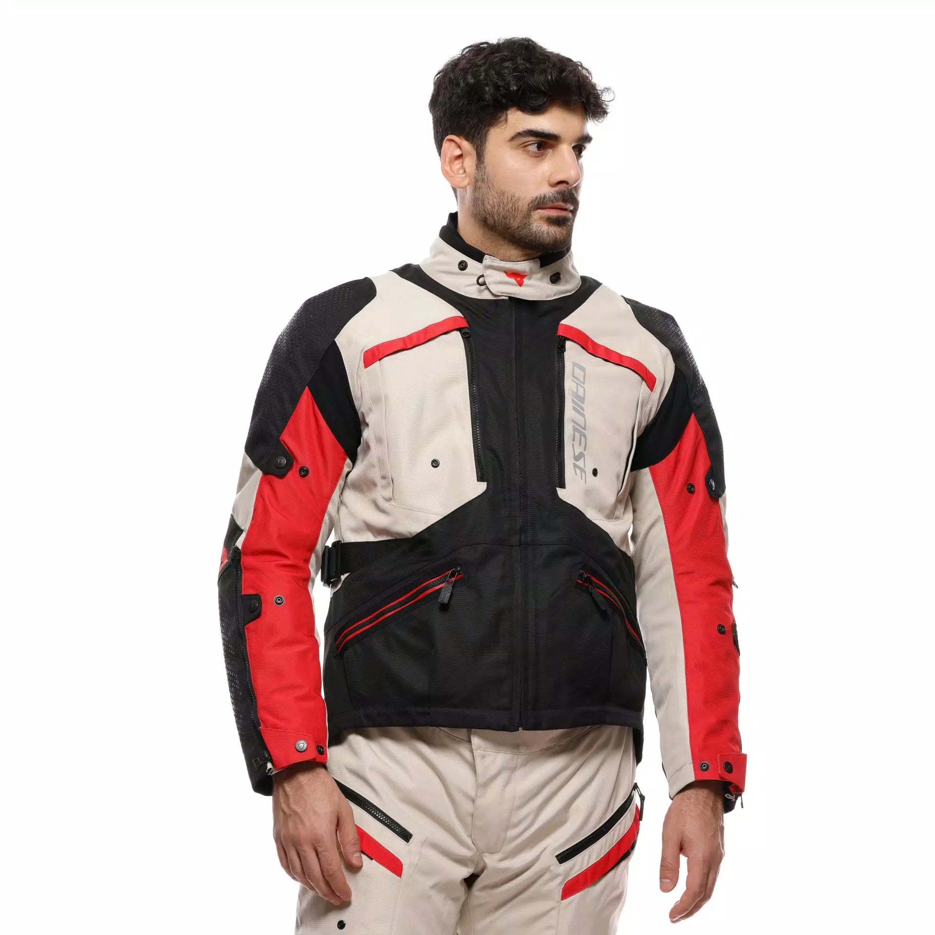 GIACCA DA MOTO IMPERMEABILE DAINESE GULLFOSS D-DRY TIDAL FOAM/BLACK/RED