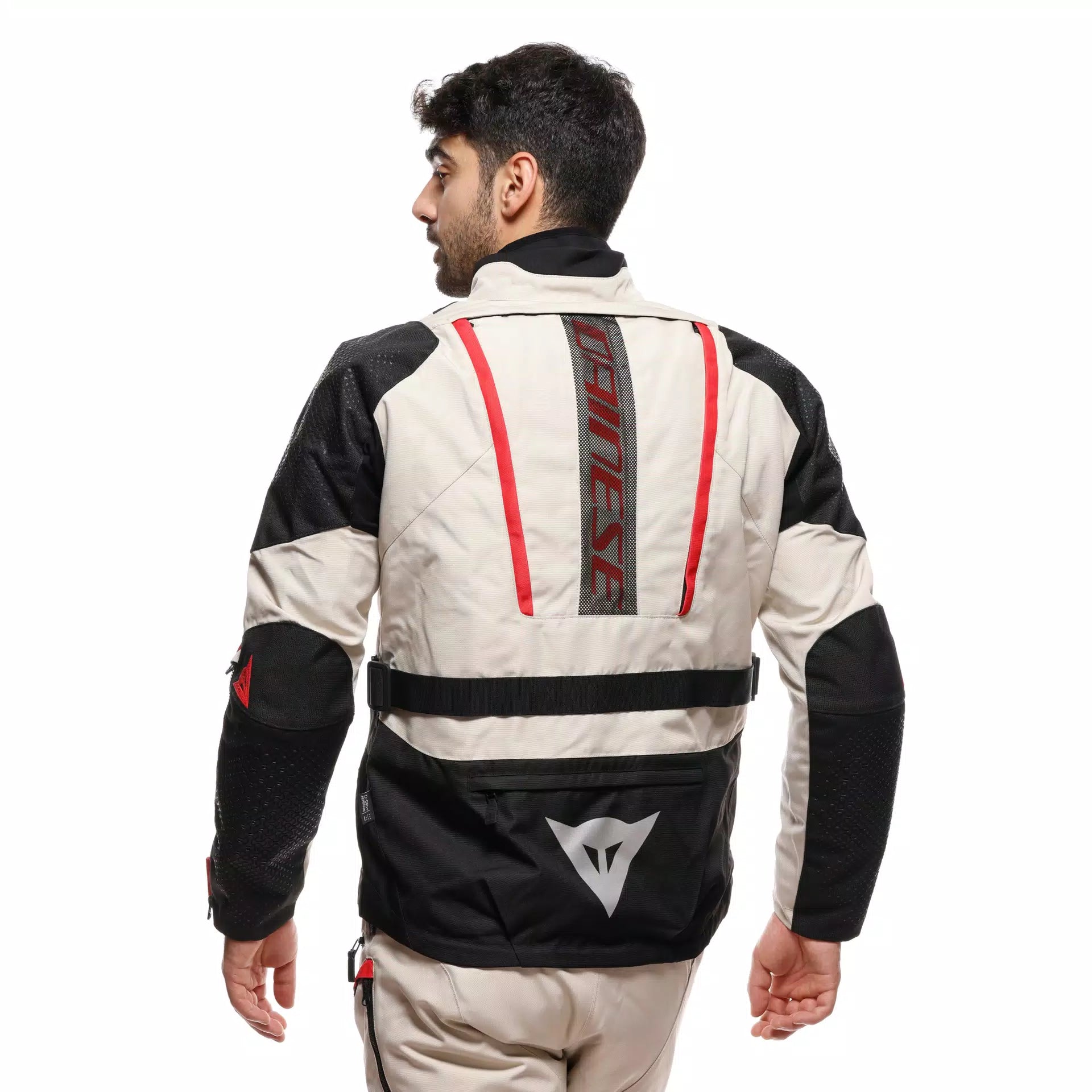 GIACCA DA MOTO IMPERMEABILE DAINESE GULLFOSS D-DRY TIDAL FOAM/BLACK/RED