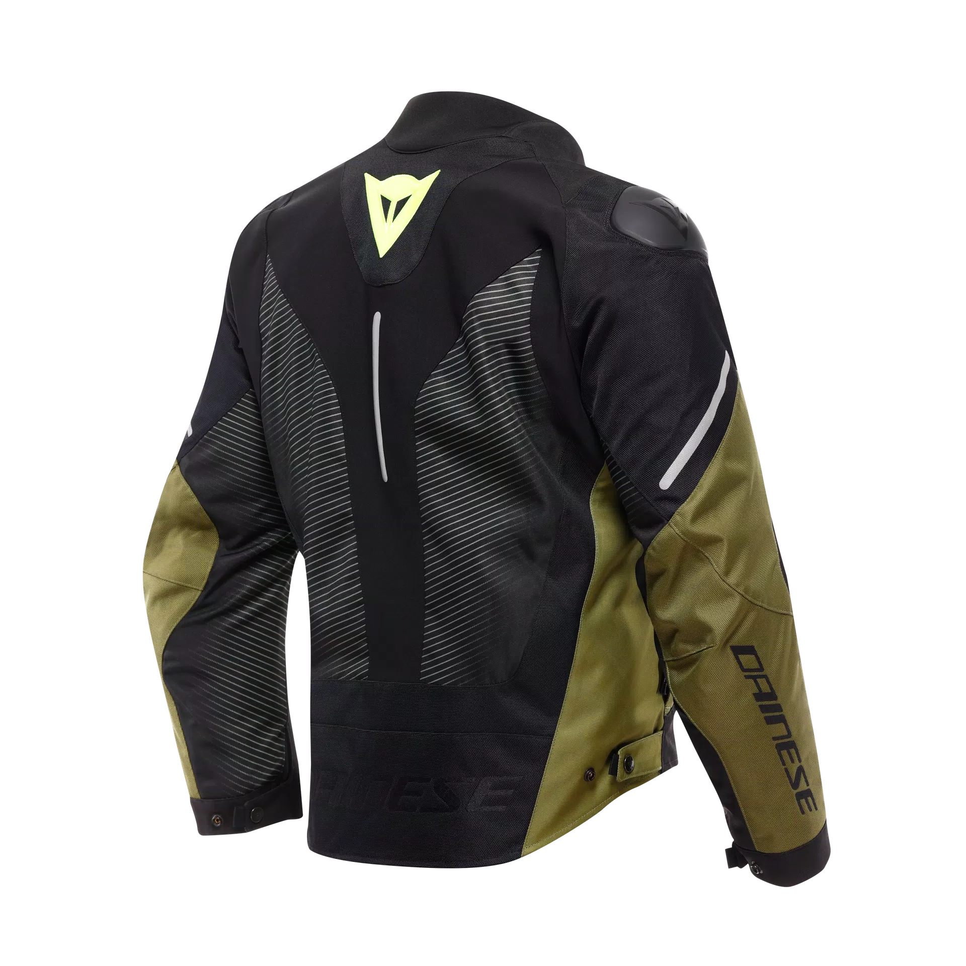 GIACCA DA MOTO IMPERMEABILE DAINESE SUPER SPRINT D-DRY BLACK/GREEN/FLUO YELLOW