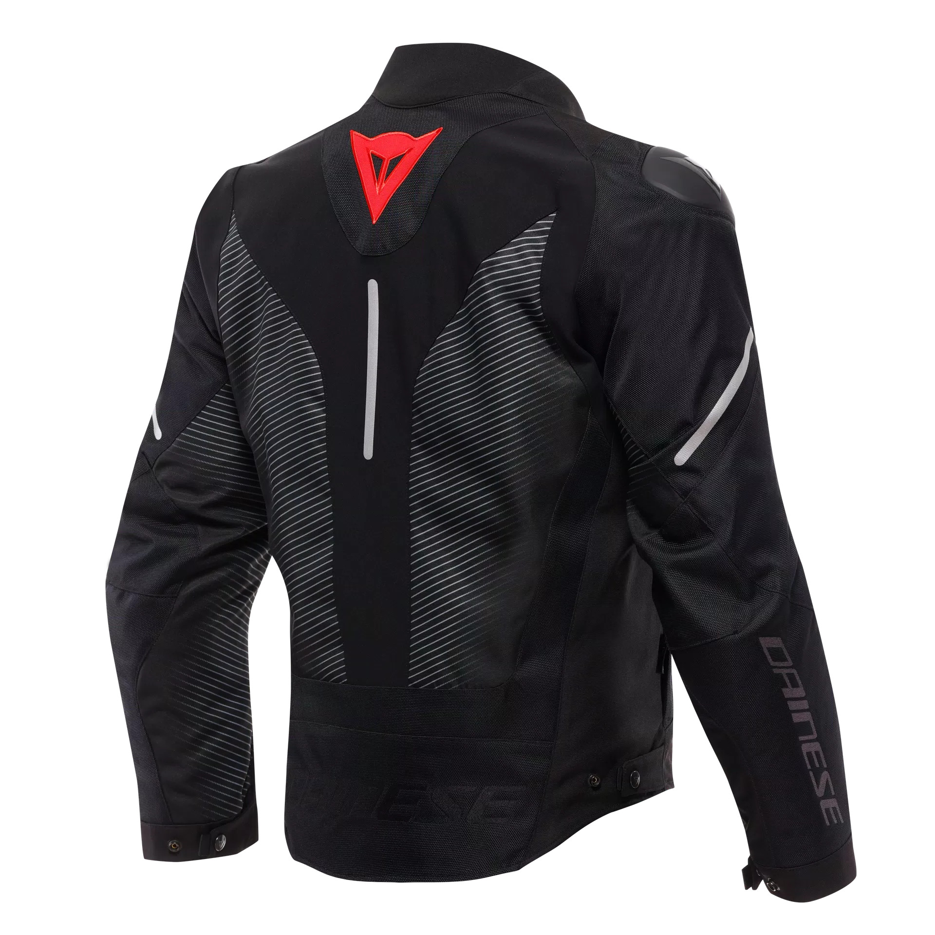 GIACCA DA MOTO IMPERMEABILE DAINESE SUPER SPRINT D-DRY BLACK/BLACK/RED-LAVA