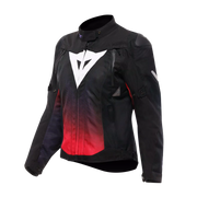 GIACCA DA MOTO DONNA IMPERMEABILE DAINESE SUPER SPRINT D-DRY LADY BLACK/FUCHSIA/WHITE