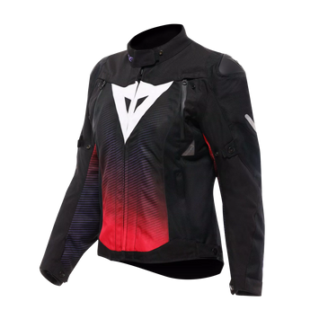 GIACCA DA MOTO DONNA IMPERMEABILE DAINESE SUPER SPRINT D-DRY LADY BLACK/FUCHSIA/WHITE