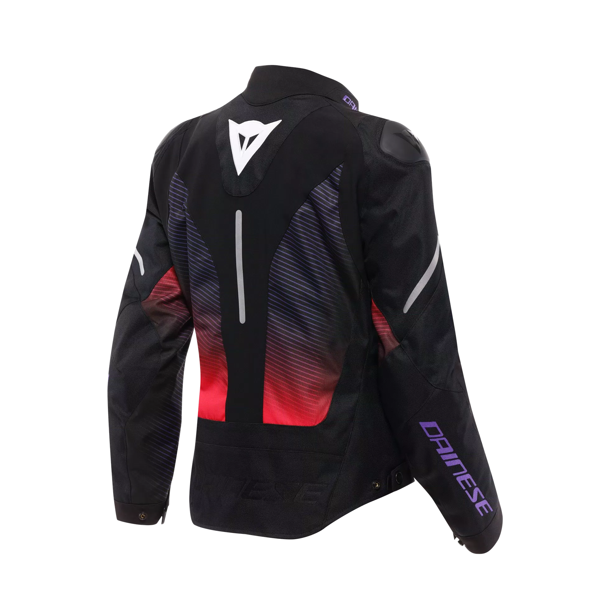 GIACCA DA MOTO DONNA IMPERMEABILE DAINESE SUPER SPRINT D-DRY LADY BLACK/FUCHSIA/WHITE