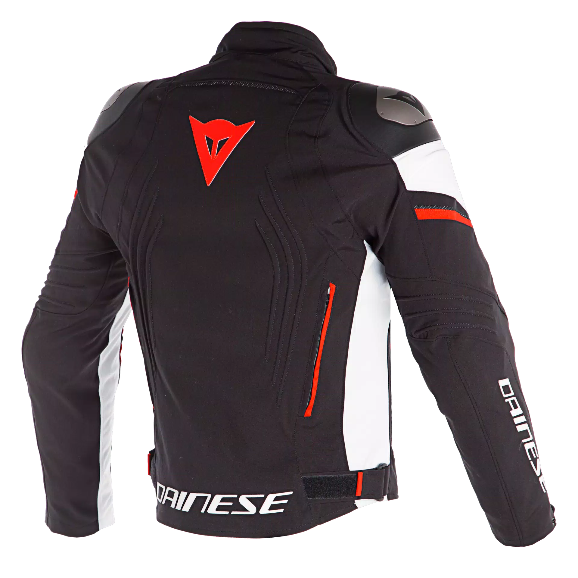GIACCA DA MOTO IMPERMEABILE DAINESE RACING 3 D-DRY BLACK/WHITE/FLUO RED
