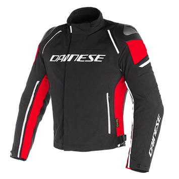 GIACCA DA MOTO IMPERMEABILE DAINESE RACING 3 D-DRY BLACK/BLACK/RED
