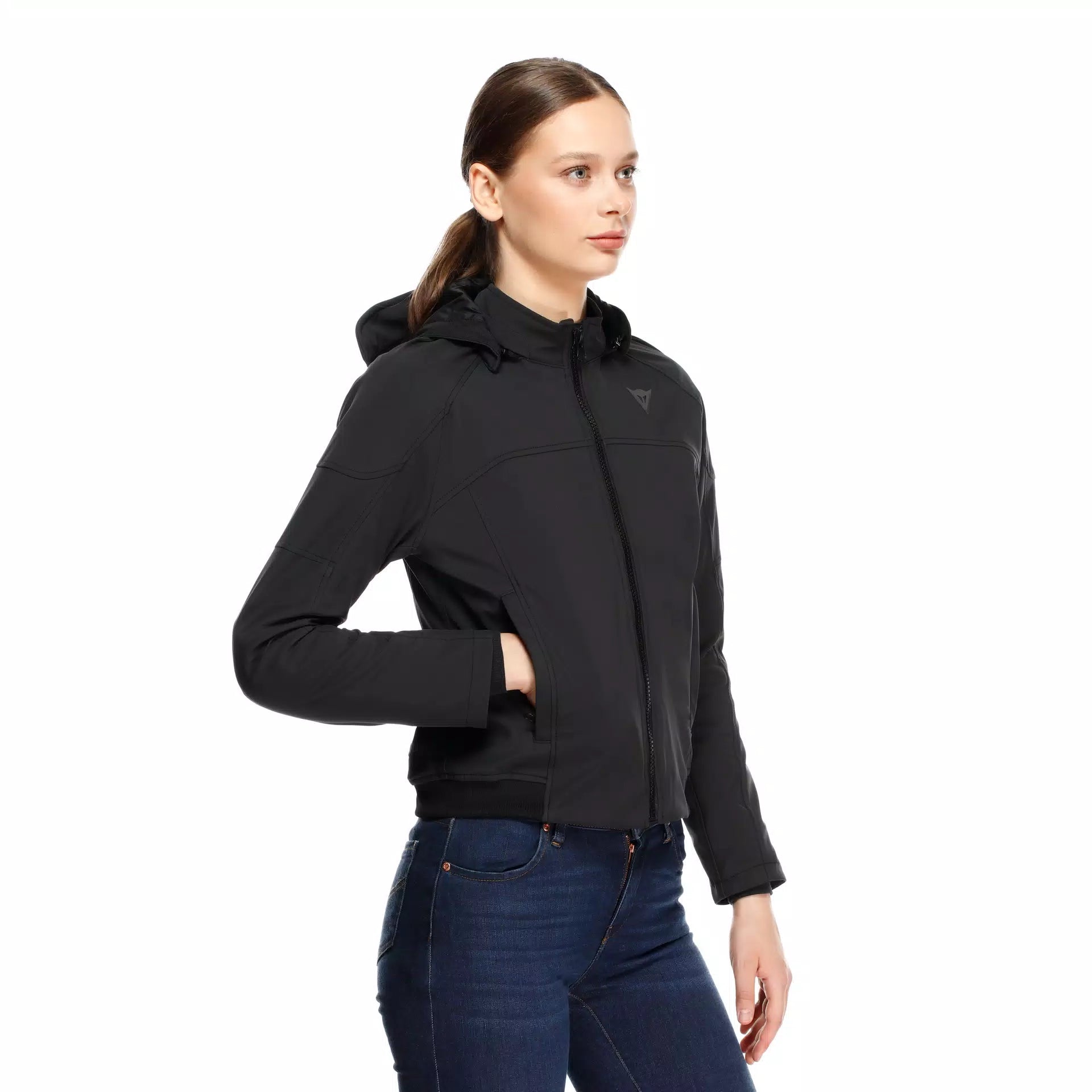 GIACCA DA MOTO DONNA IN TESSUTO DAINESE IGNITE 2 NERA