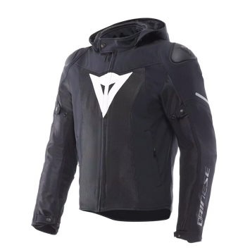 GIACCA DA MOTO IN TESSUTO DAINESE SUPER SPRINT AIR TEX NERA/BIANCA