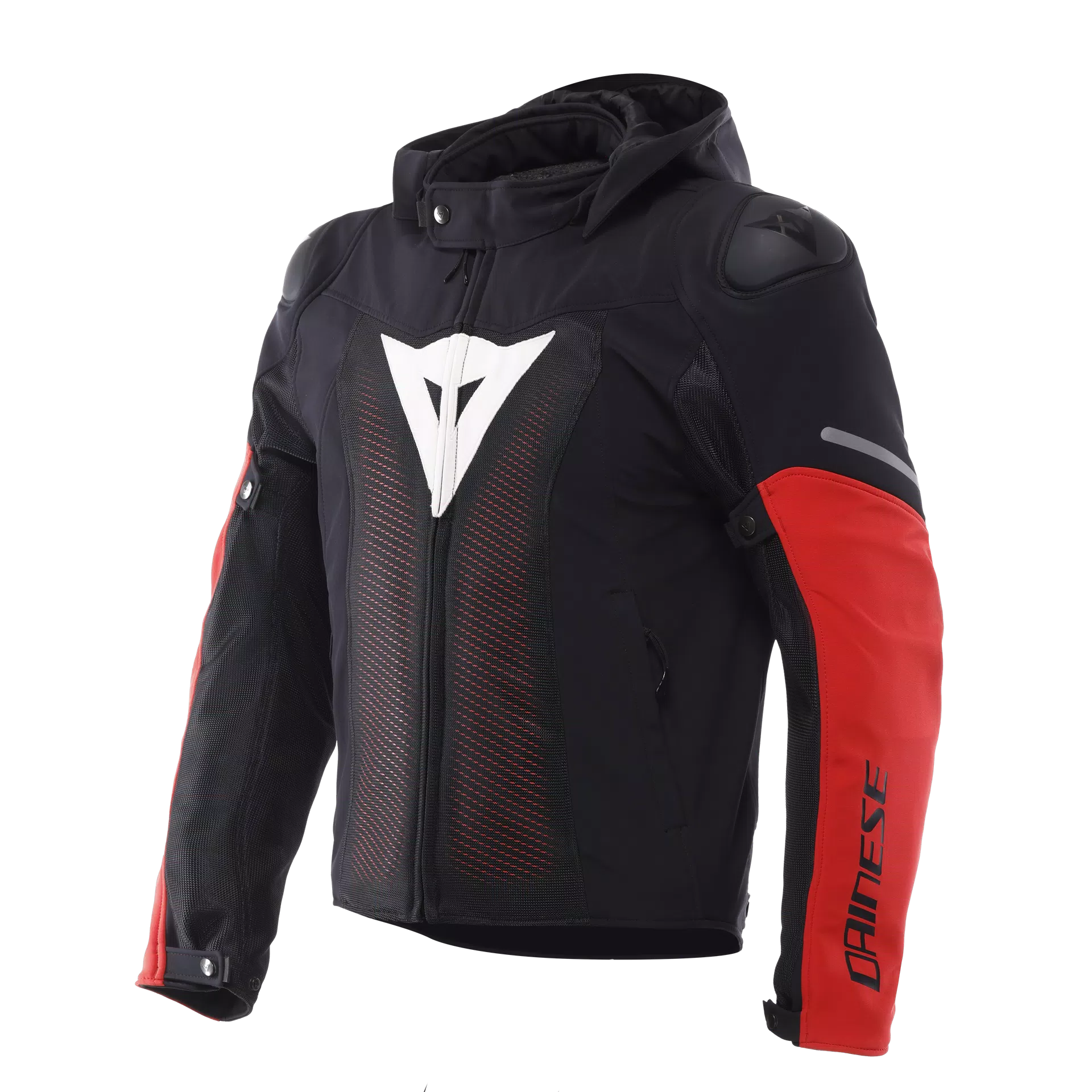 GIACCA DA MOTO IN TESSUTO DAINESE SUPER SPRINT AIR TEX NERA/BIANCA/ROSSA