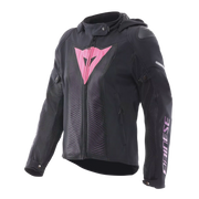 GIACCA DA MOTO DONNA IN TESSUTO DAINESE SUPER SPRINT AIR TEX NERA/ROSA/VIOLA