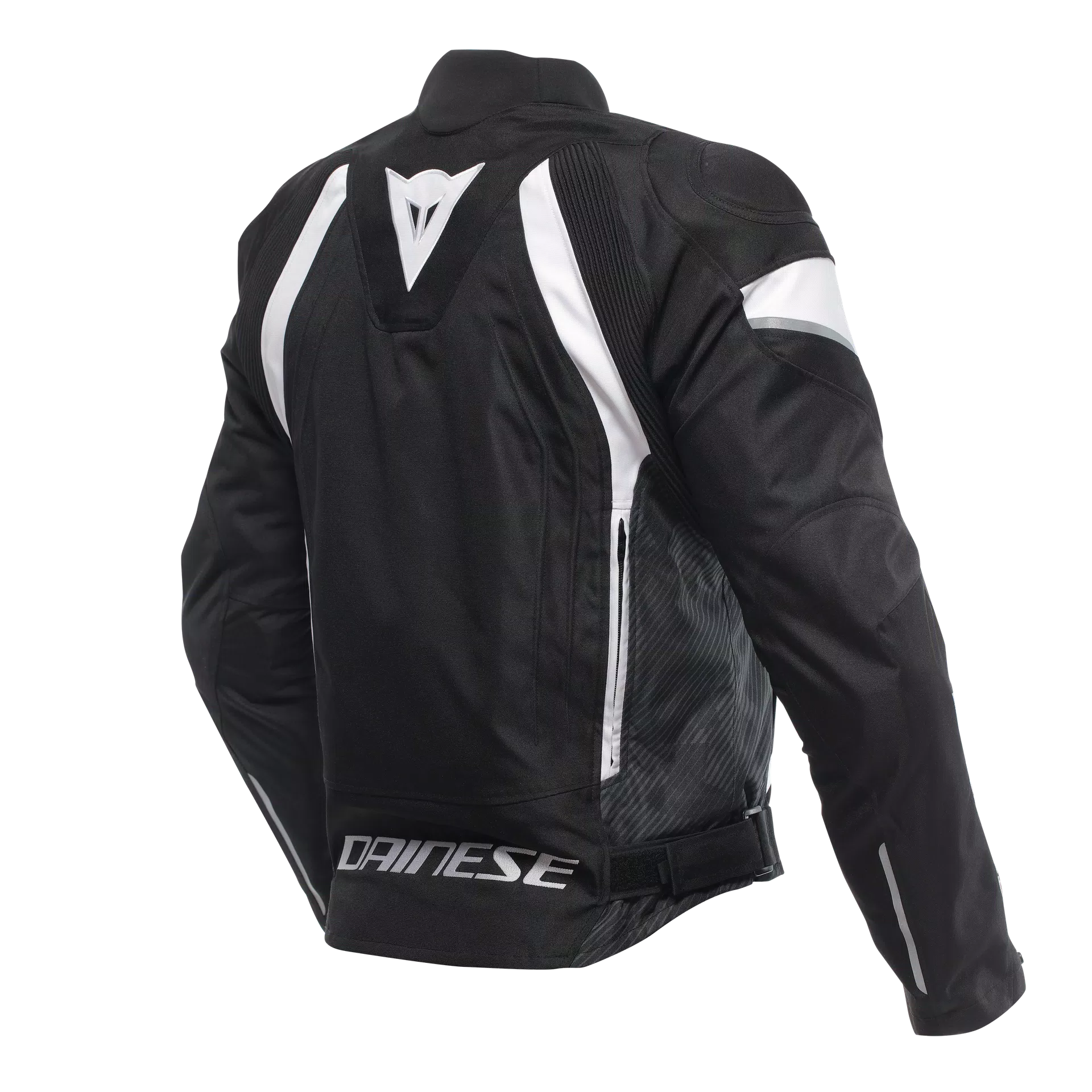 GIACCA DA MOTO IN TESSUTO DAINESE NERA/BIANCA