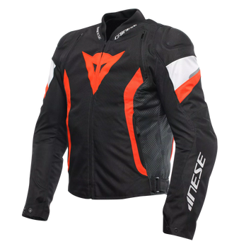 GIACCA DA MOTO IN TESSUTO DAINESE AVRO 5 NERA/ROSSA/BIANCA