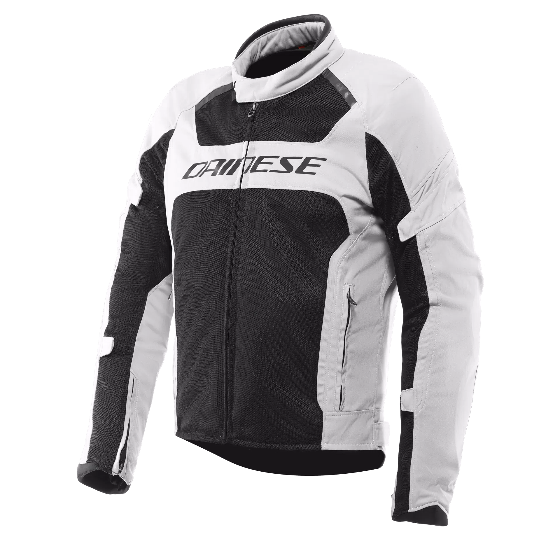 GIACCA DA MOTO IN TESSUTO TRAFORATA DAINESE AIR FRAME 3 LIGHT GRAY/LIGHT GRAY/BLACK