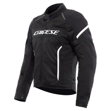 GIACCA DA MOTO IN TESSUTO TRAFORATA DAINESE AIR FRAME 3 NERA/BIANCA