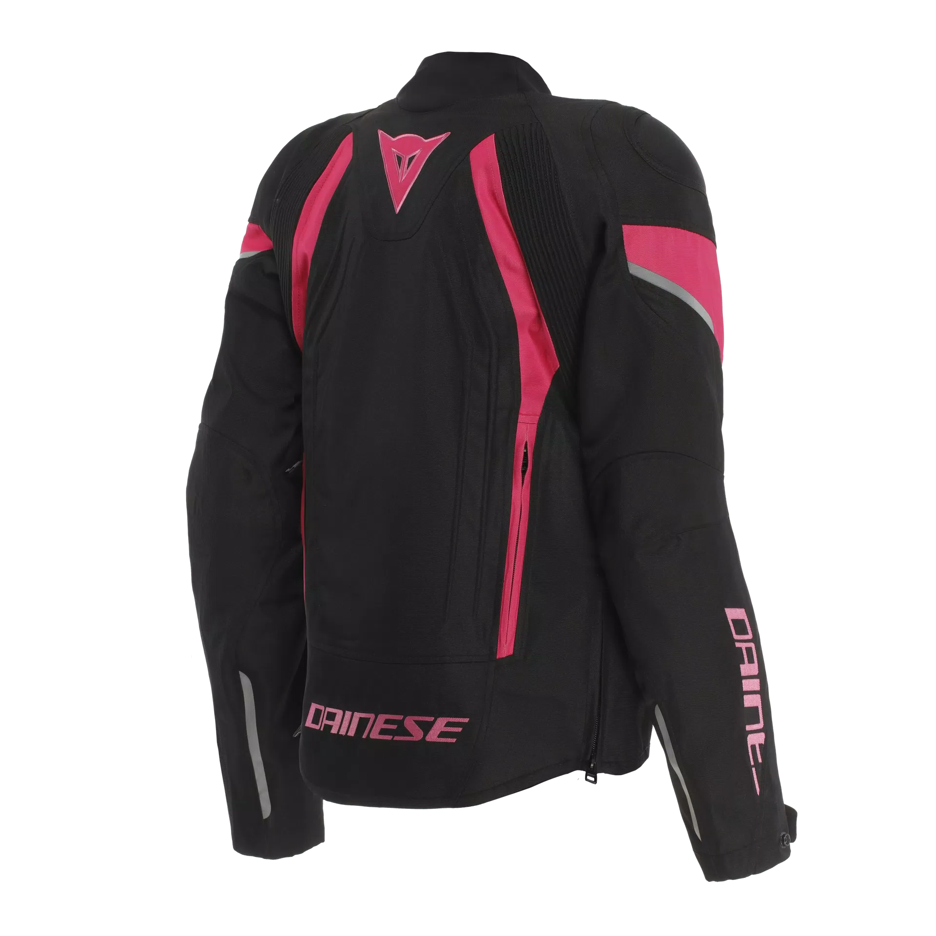 GIACCA DA MOTO DONNA IN TESSUTO DAINESE AVRO 5 LADY NERA/ROSA FLUO