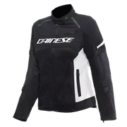 GIACCA DA MOTO DONNA IN TESSUTO TRAFORATA DAINESE AIR FRAME 3 NERA/BIANCA