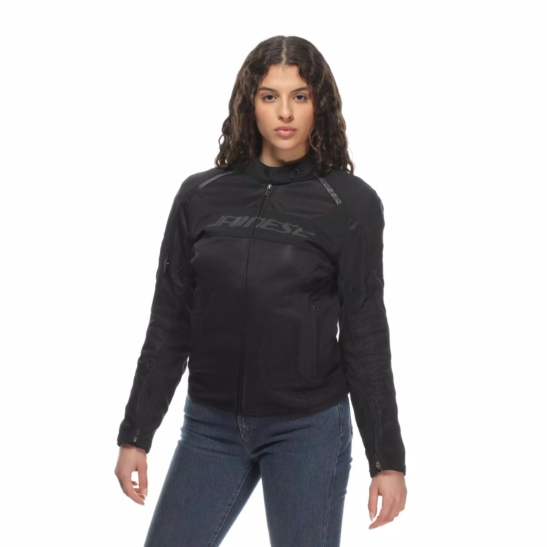 GIACCA DA MOTO DONNA IN TESSUTO TRAFORATA DAINESE AIR FRAME 3 NERA