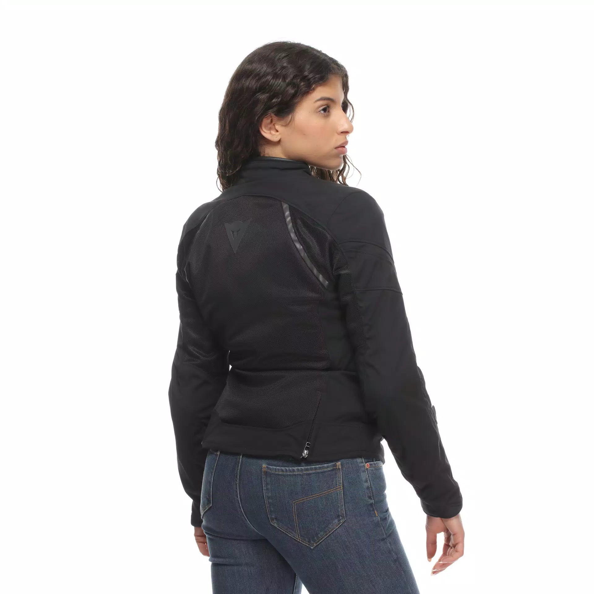 GIACCA DA MOTO DONNA IN TESSUTO TRAFORATA DAINESE AIR FRAME 3 NERA