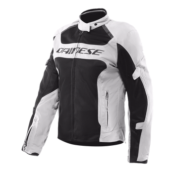 GIACCA DA MOTO DONNA IN TESSUTO TRAFORATA DAINESE AIR FRAME 3 LIGHT GRAY/LIGHT GRAY/BLACK
