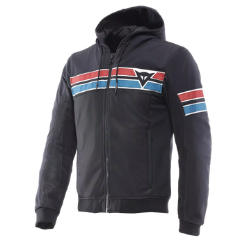 GIACCA DA MOTO IN TESSUTO DAINESE VINTEDGE AIR TEX NERA/BLU/ROSSA