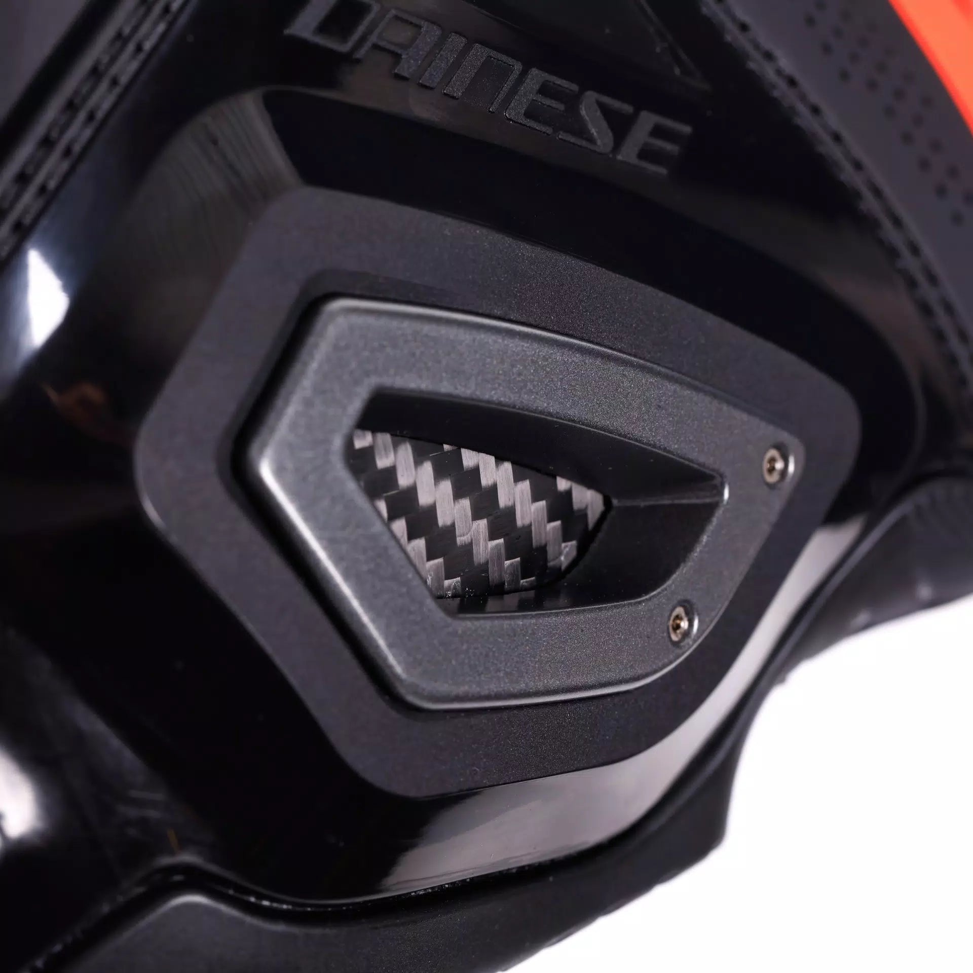 Dainese Axial 2 Air racing summer motorcycle racing boots in black and red with breathable design