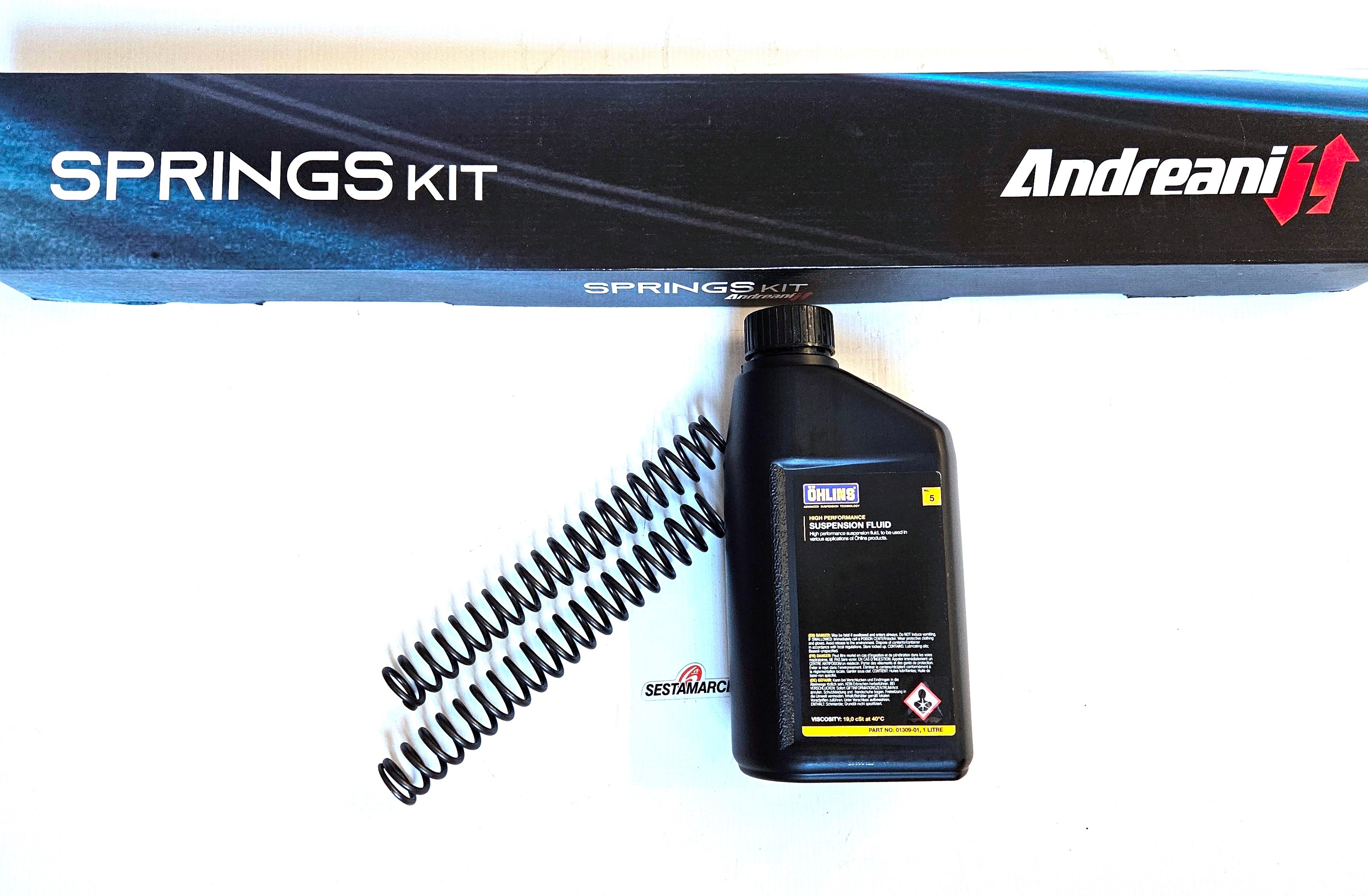 2X MOLLE FORCELLA ANDREANI + 1LT OLIO OHLINS BMW R 100 <87