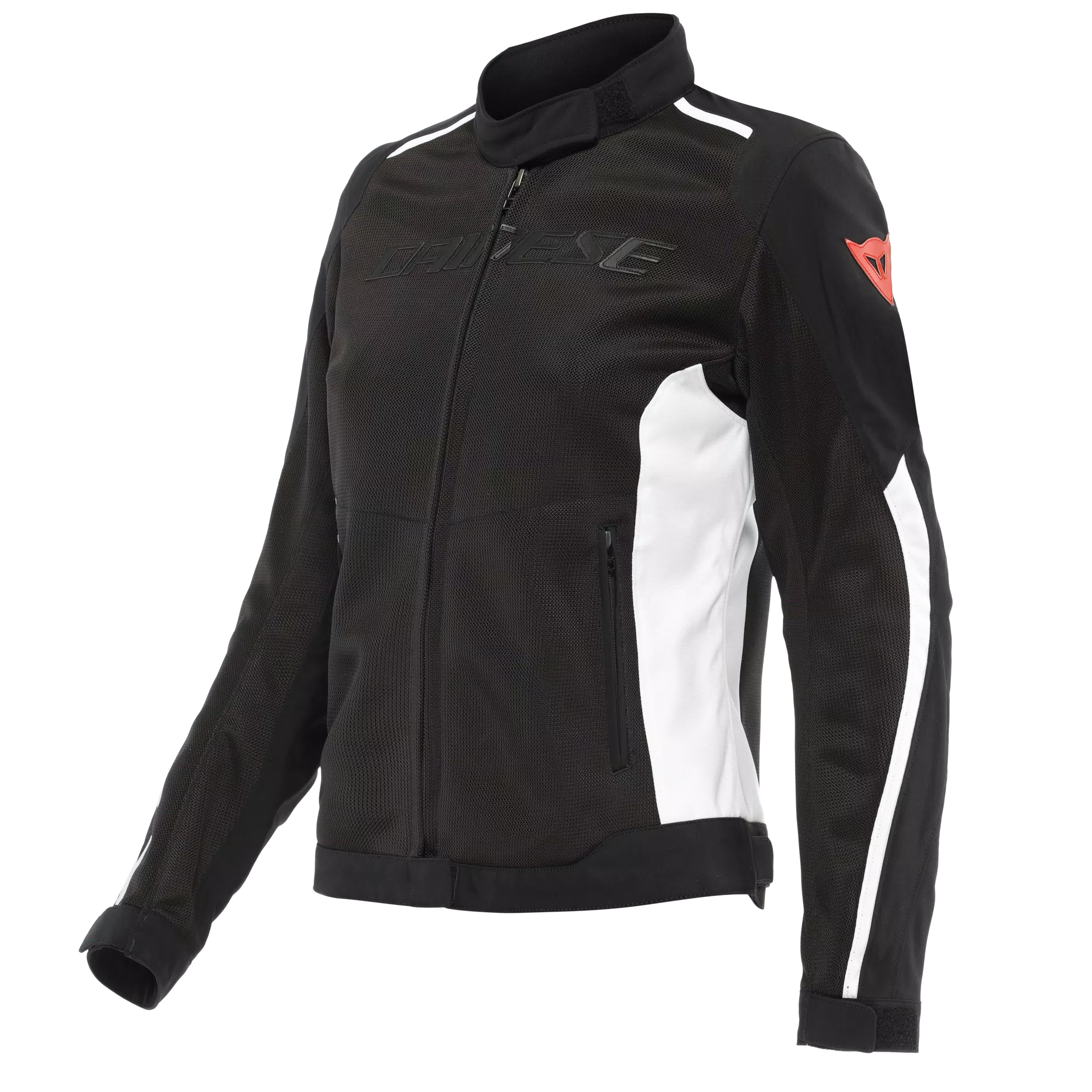 GIACCA DA MOTO DONNA TRAFORATA IMPERMEABILE DAINESE HYDRAFLUX 2 AIR D-DRY LADY BLACK/WHITE