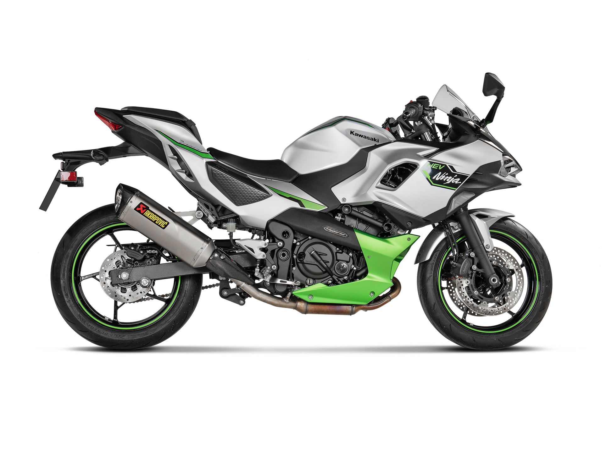 AKRAPOVIC TERMINALE TITANIO KAWASAKI Z7 HYBRID 2024-25 - AKRAPOVIC immagine 2