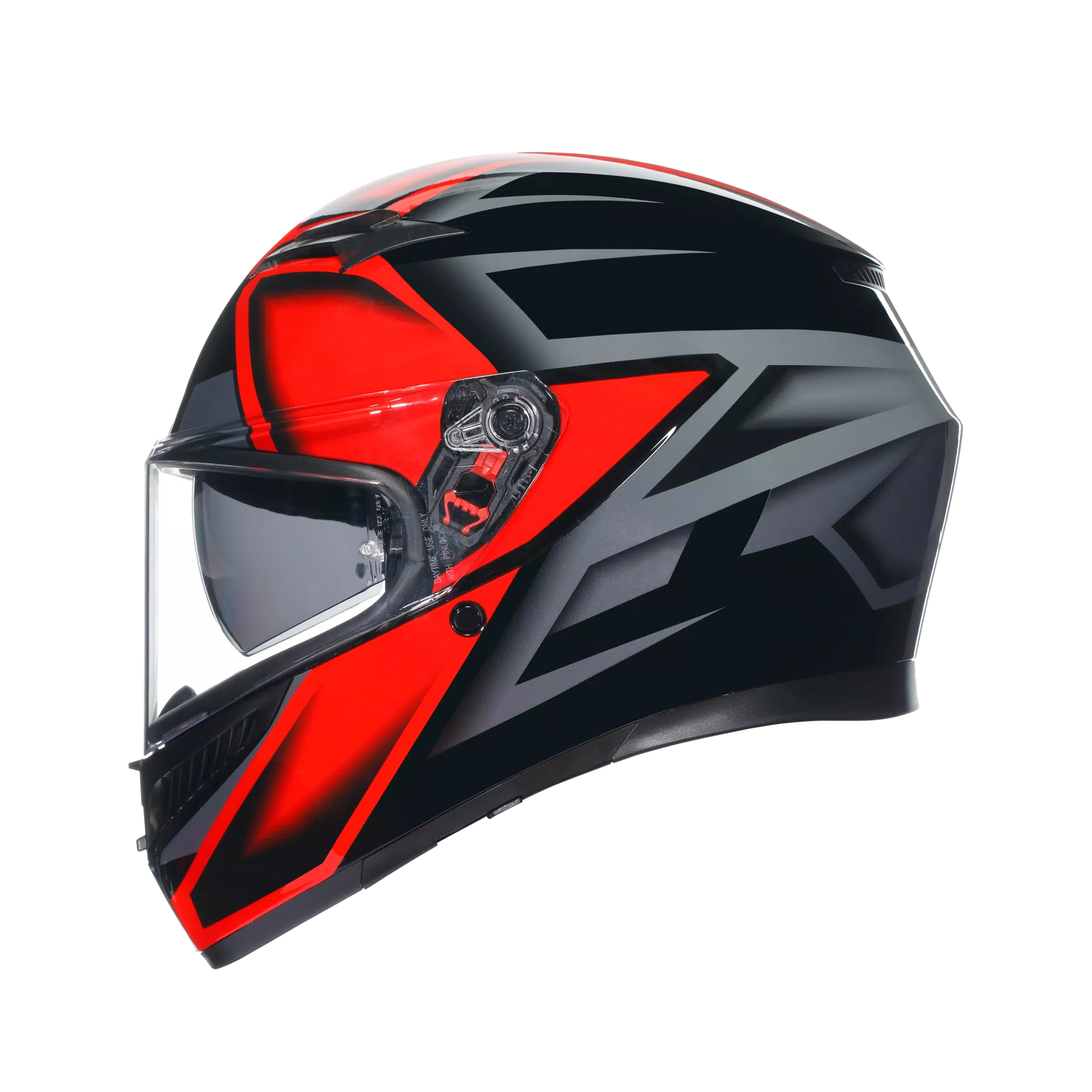 CASCO INTEGRALE AGV K3 COMPOUND NERO/ROSSO - Sestamarcia Racing Part Italia S.r.l.
