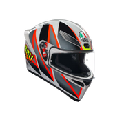 CASCO INTEGRALE AGV K1S BLIPPER GRIGIO/ROSSO - Sestamarcia Racing Part Italia S.r.l.