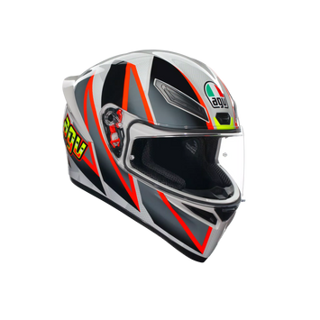 CASCO INTEGRALE AGV K1S BLIPPER GRIGIO/ROSSO - Sestamarcia Racing Part Italia S.r.l.