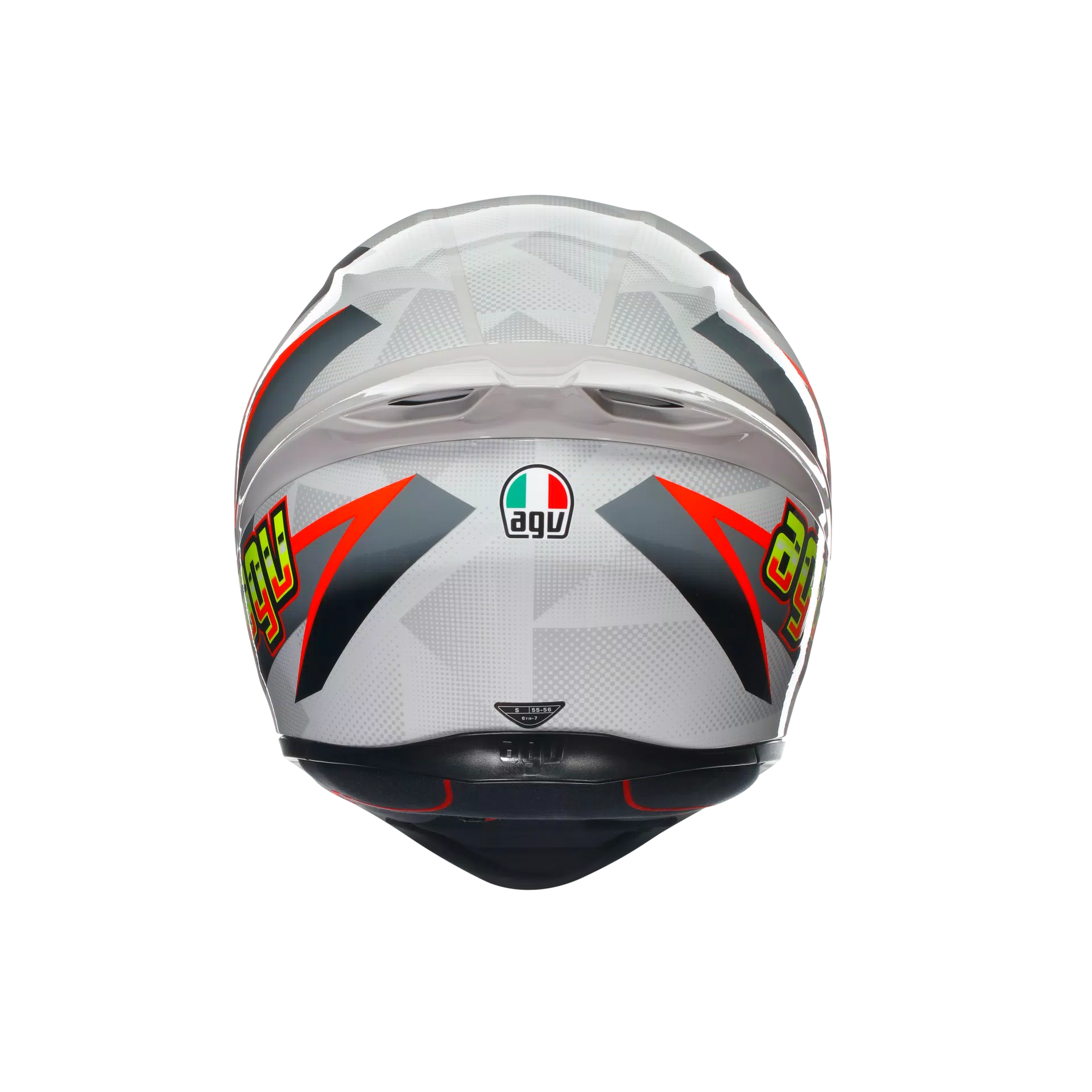 CASCO INTEGRALE AGV K1S BLIPPER GRIGIO/ROSSO - Sestamarcia Racing Part Italia S.r.l.