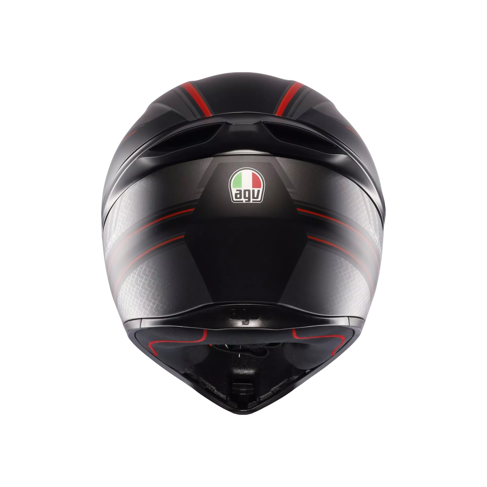 CASCO INTEGRALE AGV K1S SLING NERO OPACO/ROSSO - Sestamarcia Racing Part Italia S.r.l.