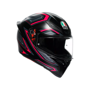 CASCO INTEGRALE AGV K1S SLING NERO OPACO/ROSA - Sestamarcia Racing Part Italia S.r.l.