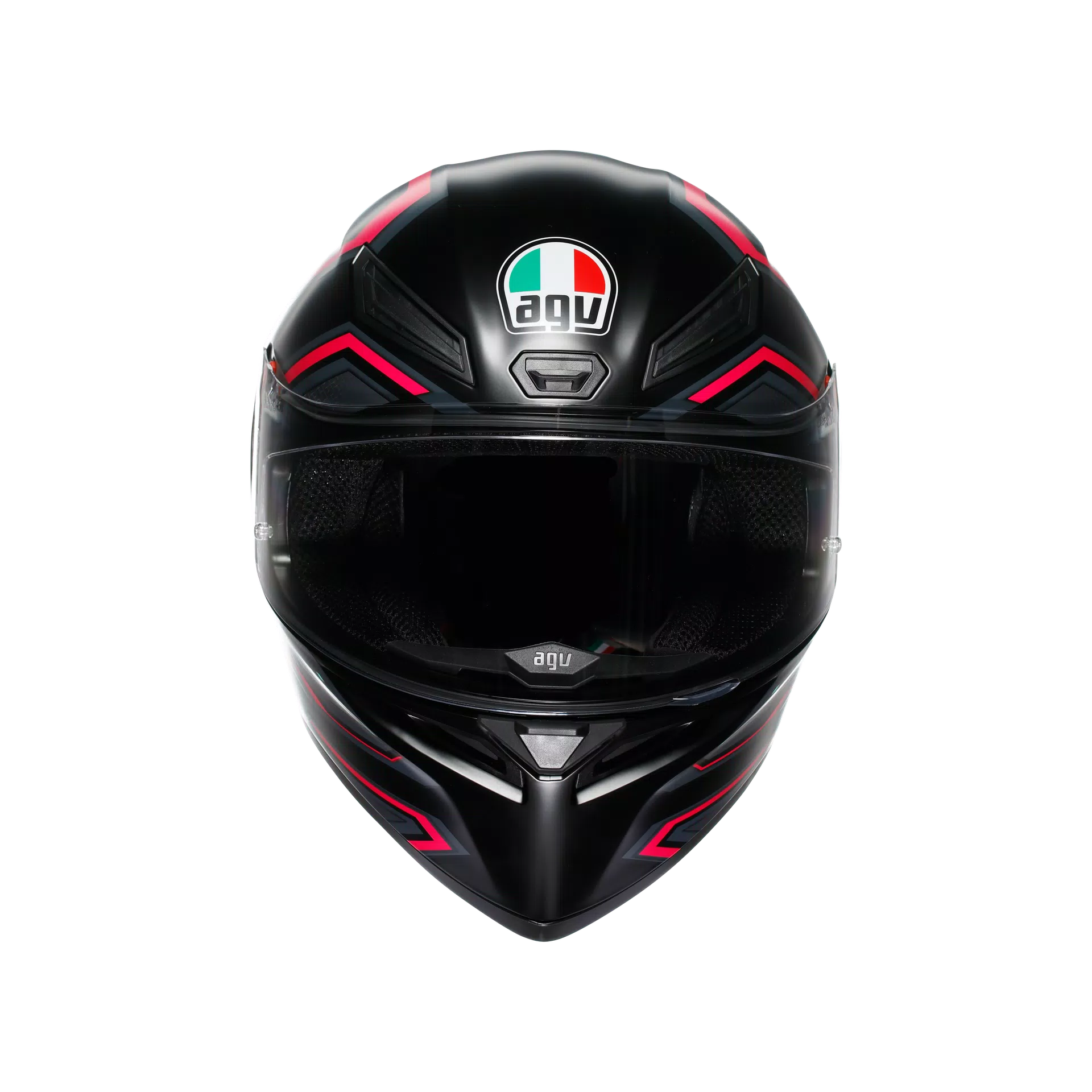 CASCO INTEGRALE AGV K1S SLING NERO OPACO/ROSA - Sestamarcia Racing Part Italia S.r.l.