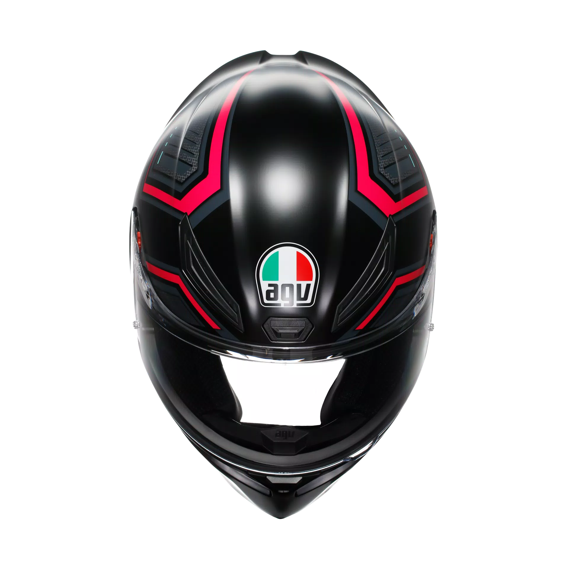 CASCO INTEGRALE AGV K1S SLING NERO OPACO/ROSA - Sestamarcia Racing Part Italia S.r.l.