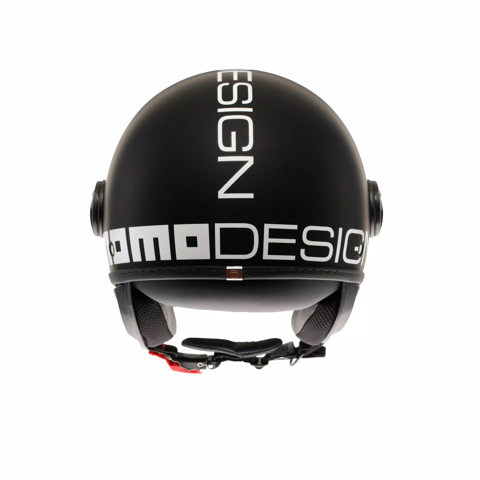 CASCO JET MOMO DESIGN FGTR CLASSIC NERO OPACO/BIANCO - Sestamarcia Racing Part Italia S.r.l.