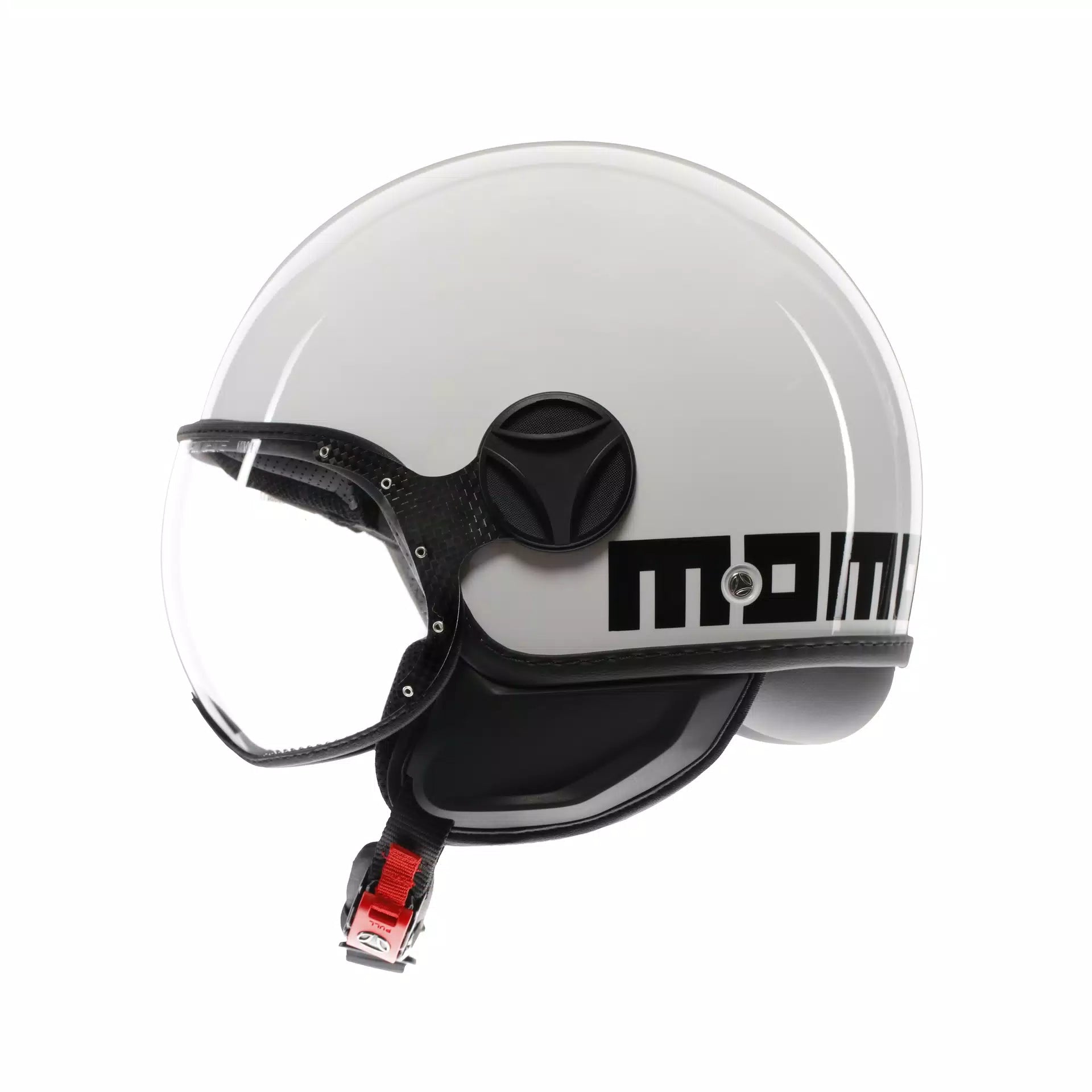 CASCO JET MOMO DESIGN FGTR CLASSIC BIANCO - Sestamarcia Racing Part Italia S.r.l.