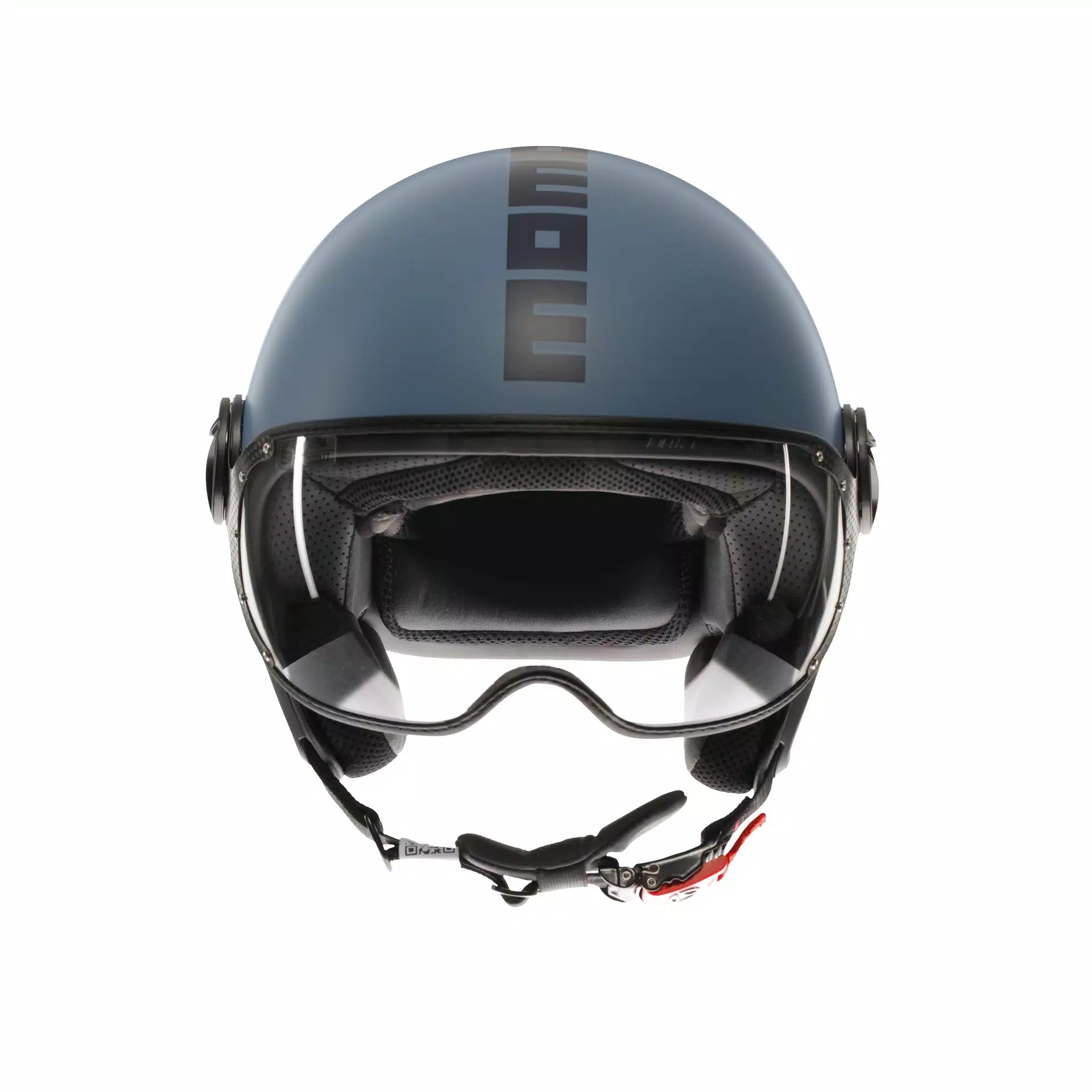 CASCO JET MOMO DESIGN FGTR CLASSIC BLU OPACO - Sestamarcia Racing Part Italia S.r.l.