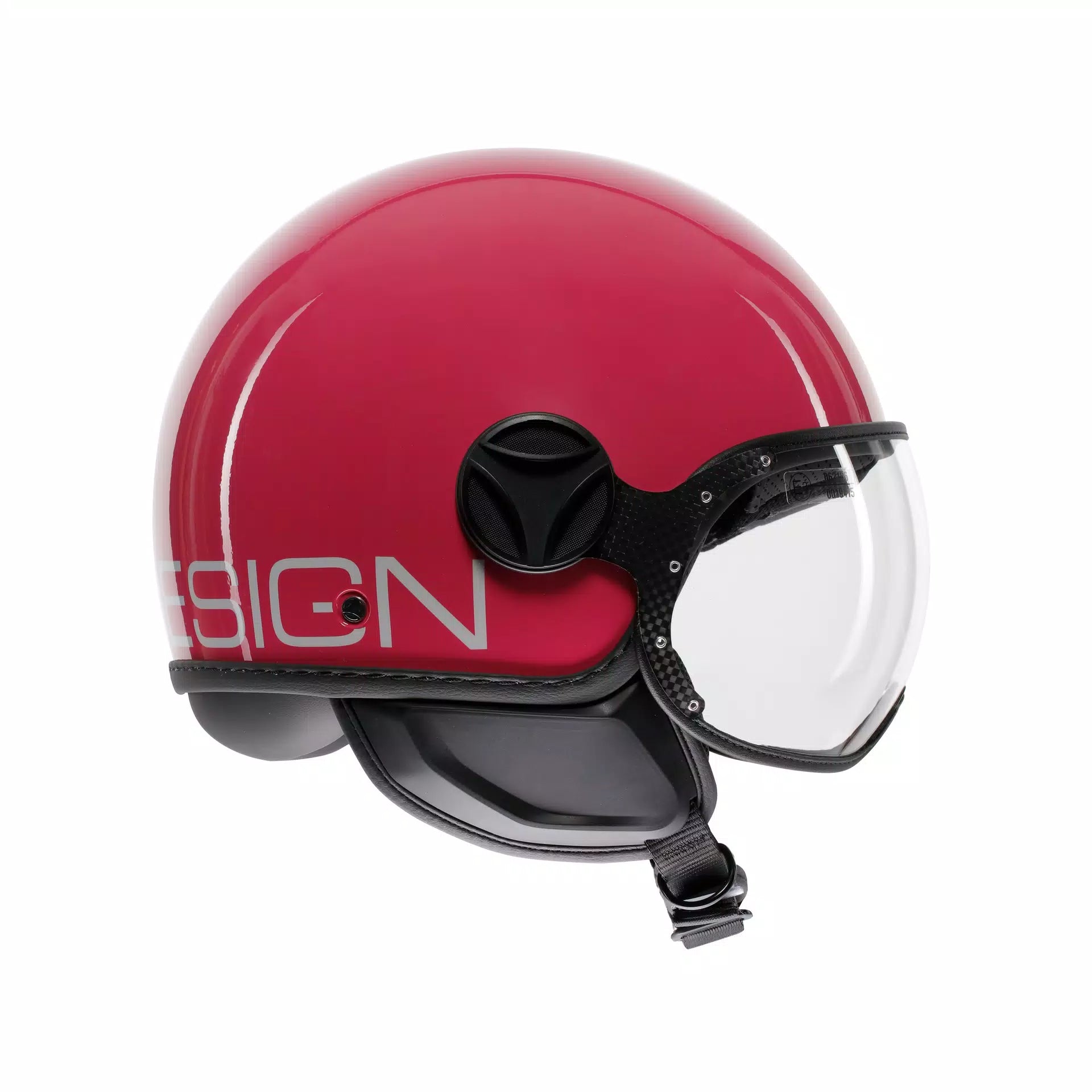 CASCO JET MOMO DESIGN FGTR CLASSIC CANDY FUCSIA/BIANCO - Sestamarcia Racing Part Italia S.r.l.