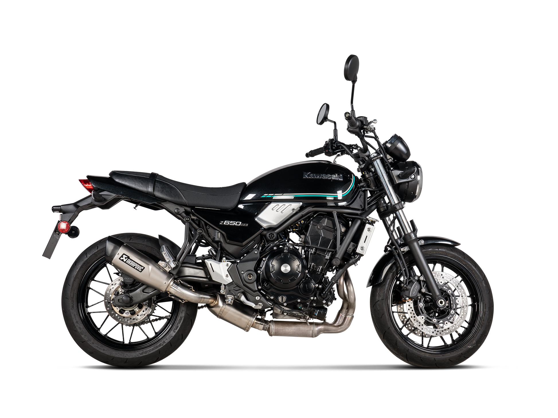 AKRAPOVIC TERMINALE TITANIO KAWASAKI Z650 RS 2022 - AKRAPOVIC immagine 2