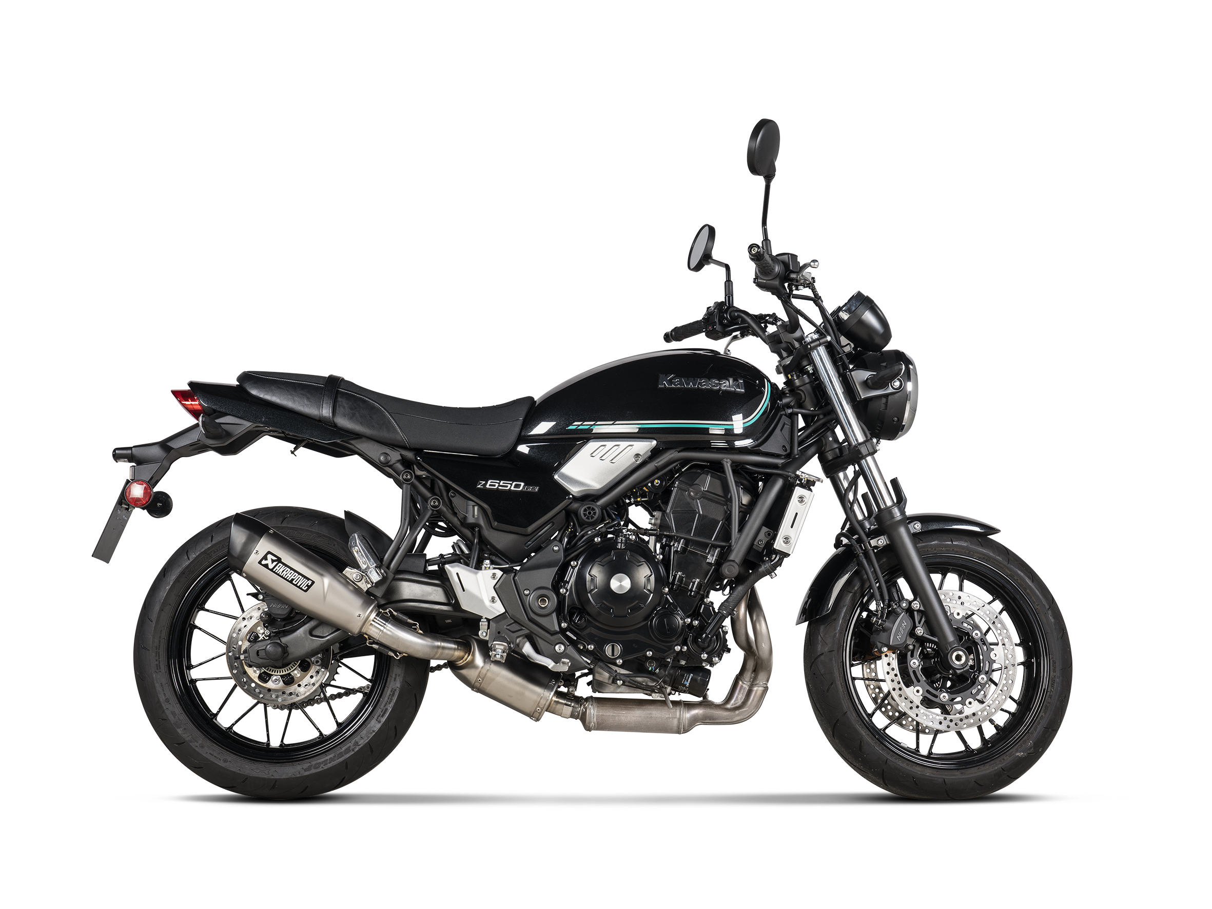 AKRAPOVIC TERMINALE TITANIO KAWASAKI Z650 RS 2022 - AKRAPOVIC immagine 2