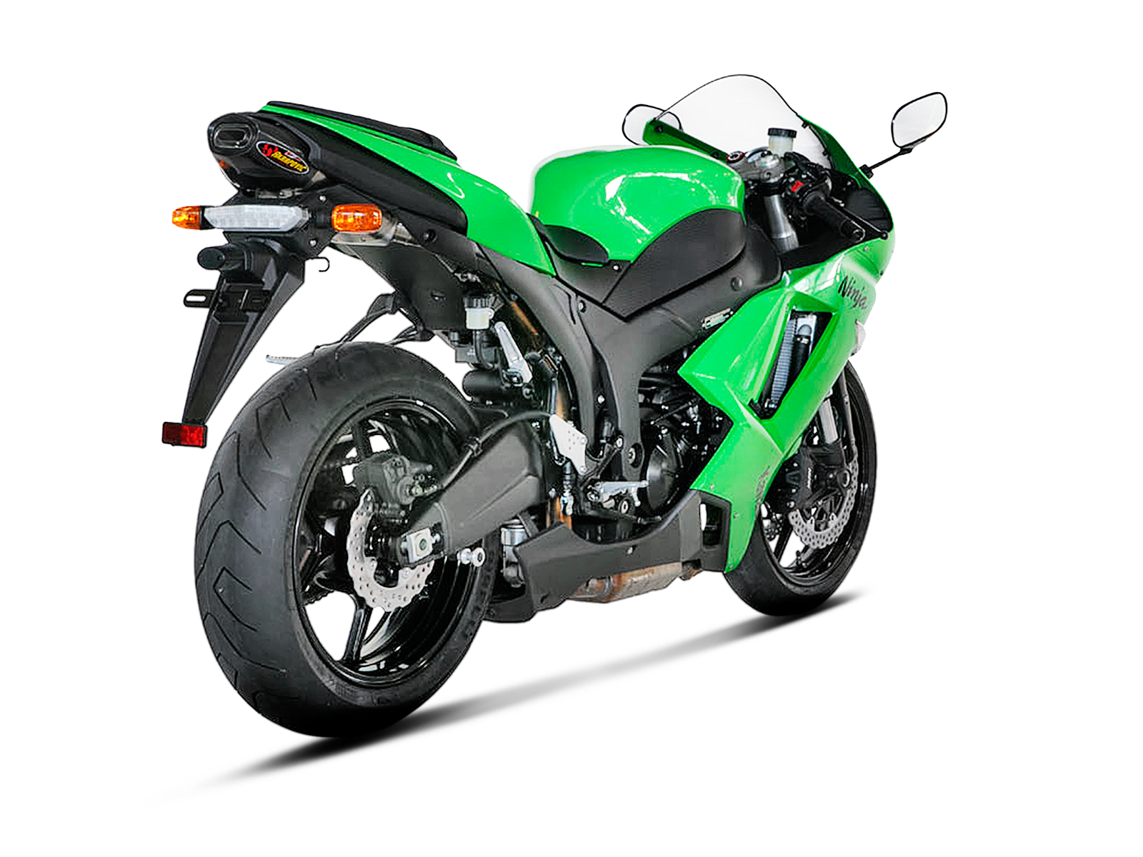 AKRAPOVIC TERMINALE TITANIO KAWASAKI NINJA ZX 6R 2007-08 - AKRAPOVIC immagine 3